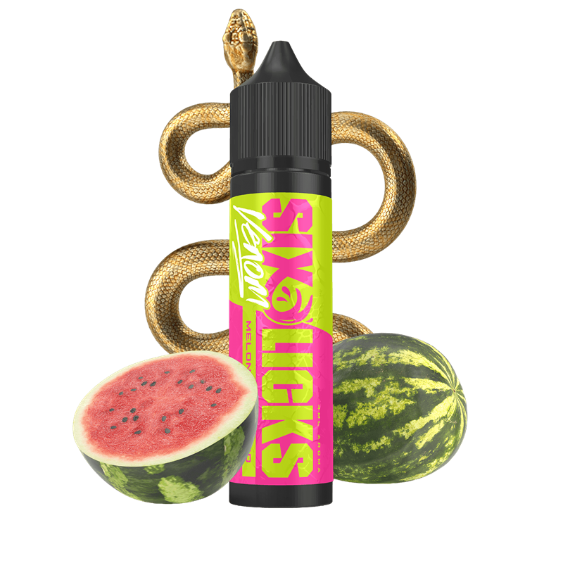 Six Licks Aroma Overdosed - Venom - Melon On My Mind - 4 ml Longfill