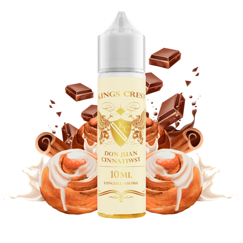 Kings Crest Aroma - Don Juan Cinnatwist - 10 ml Longfill
