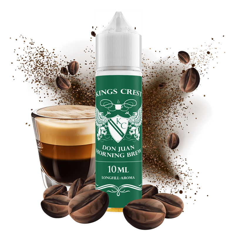 Kings Crest Aroma - Don Juan Morning Brew - 10 mlLongfill