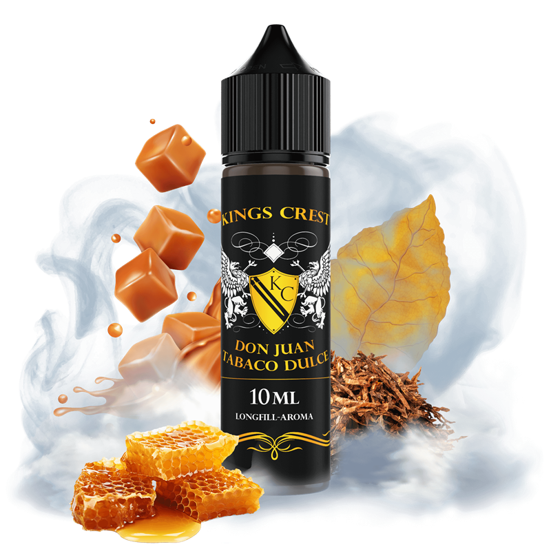 Kings Crest Aroma - Don Juan Tobaco Dulce - 10 mlLongfill
