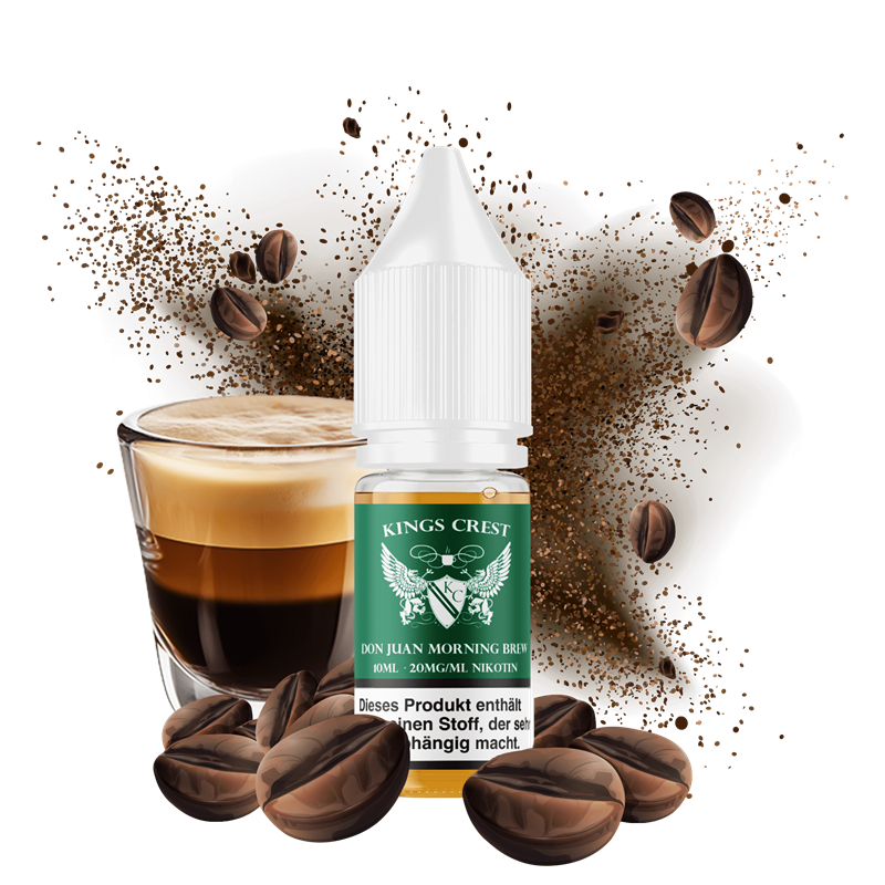 Kings Crest - Don Juan Morning Brew - 10 ml Nikotinsalz Liquid