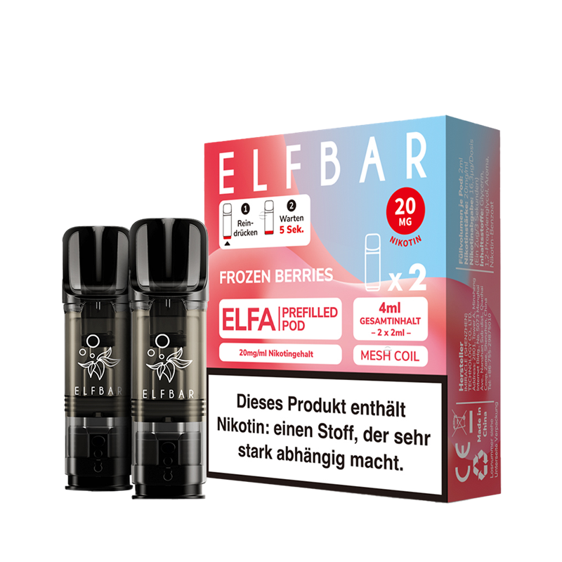 ELF Bar ELFA - Frozen Berries Pod - 2er Pack