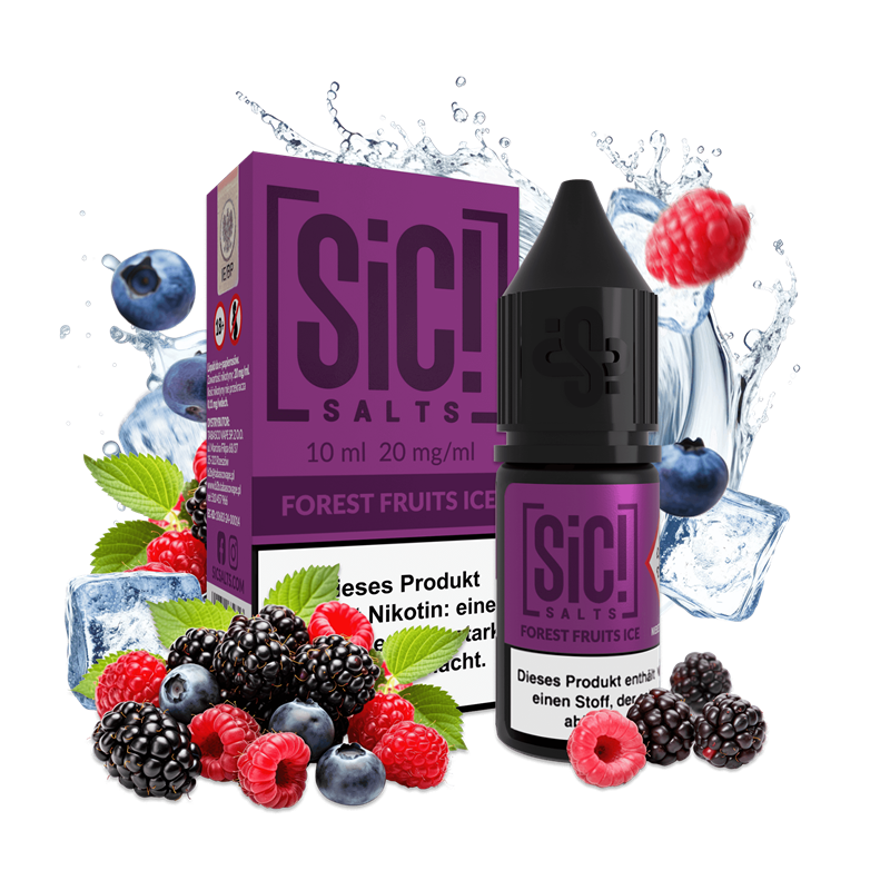 SIC Salts - Forest Fruits Ice - 10 ml NikotinsalzLiquid