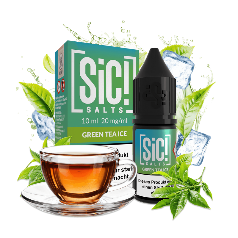 SIC Salts - Green Tea Ice - 10 ml Nikotinsalz Liquid