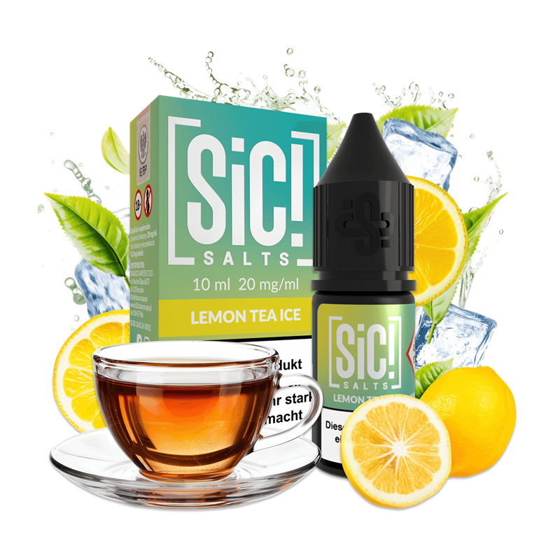 SIC Salts - Lemon Tea Ice - 10 ml Nikotinsalz Liquid