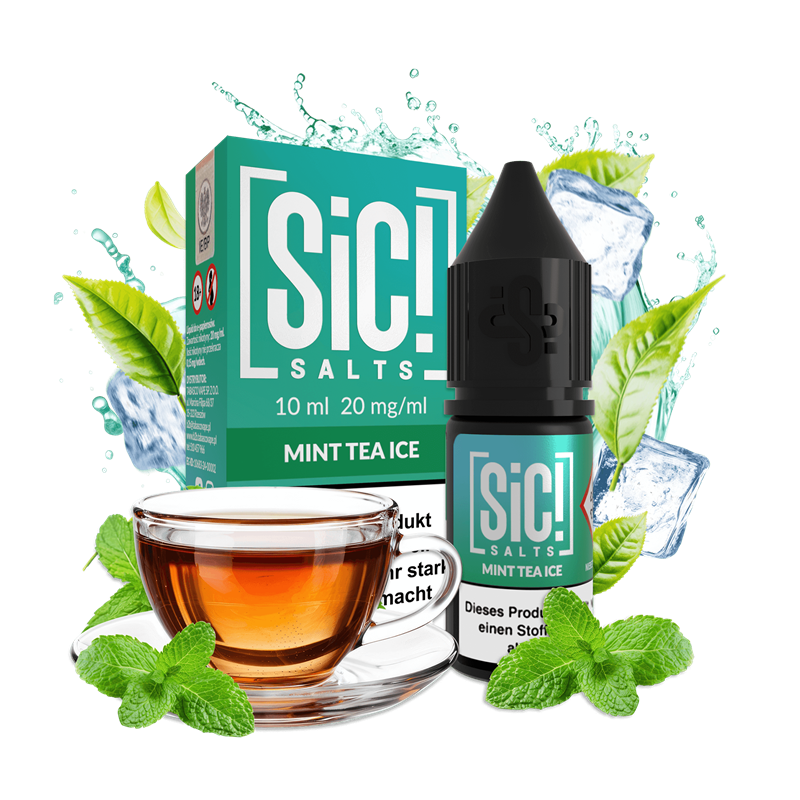 SIC Salts - Mint Tea Ice - 10 ml Nikotinsalz Liquid