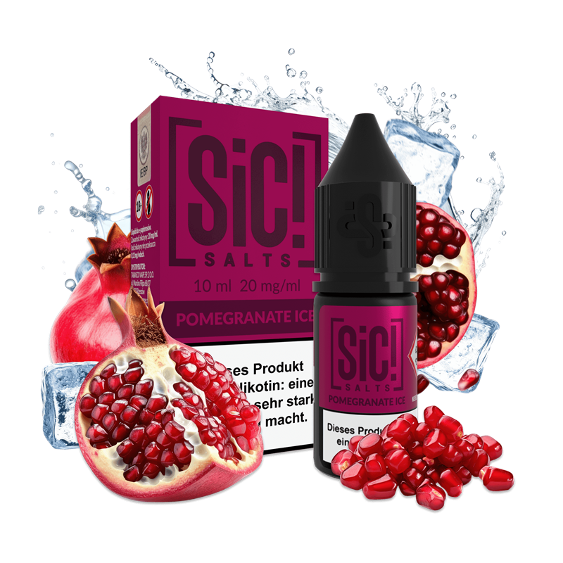 SIC Salts - Pomegranate Ice - 10 ml Nikotinsalz Liquid
