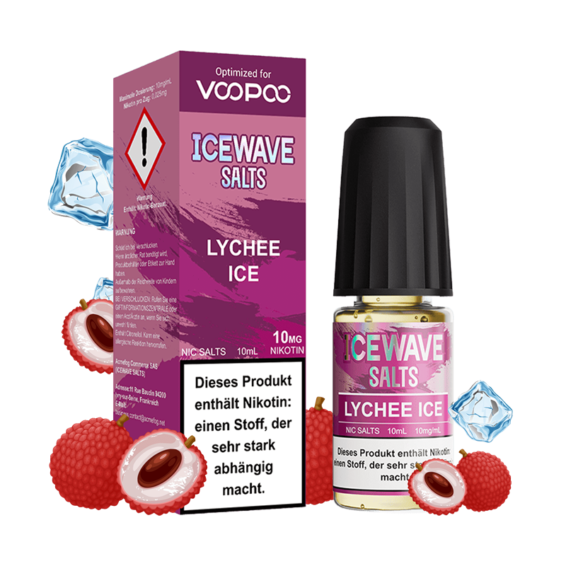 Icewave by Voopoo - Lychee Ice - 10 ml Nikotinsalz Liquid