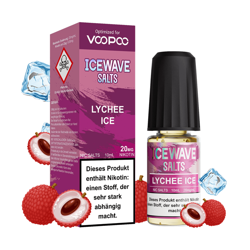 Icewave by Voopoo - Lychee Ice - 10 ml Nikotinsalz Liquid