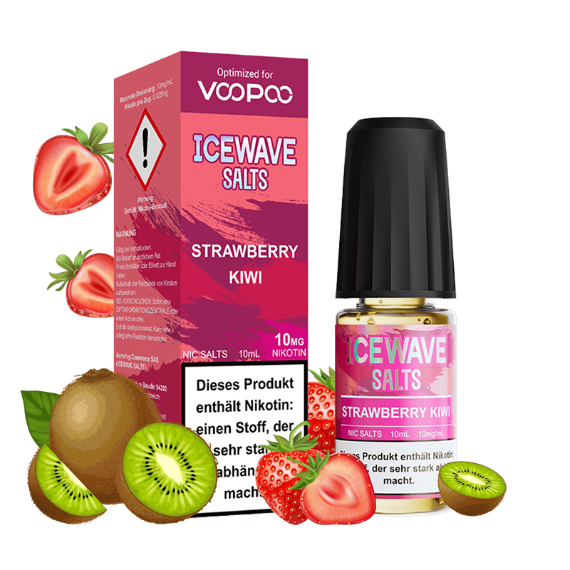 Icewave by Voopoo - Strawberry Kiwi - 10 ml Nikotinsalz Liquid