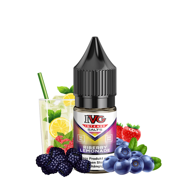 IVG Intense  - Riberry Lemonade - 10 ml Nikotinsalz Liquid