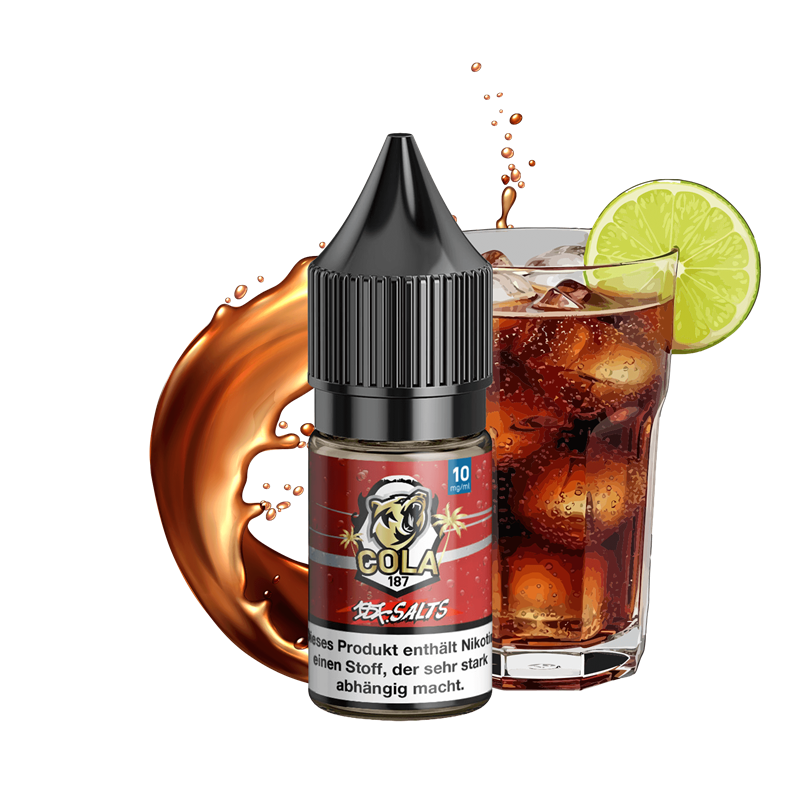 187 Strassenbande - Cola 187 - 10 ml Nikotinsalz Liquid