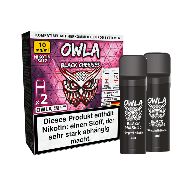 OWL - OWLA - Black Cherries Pod - 2er Pack