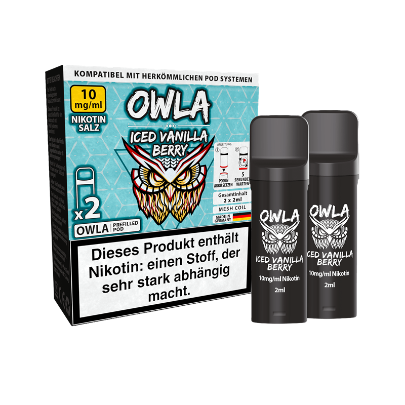 OWL - OWLA - Iced Vanilla Berry Pod - 2er Pack