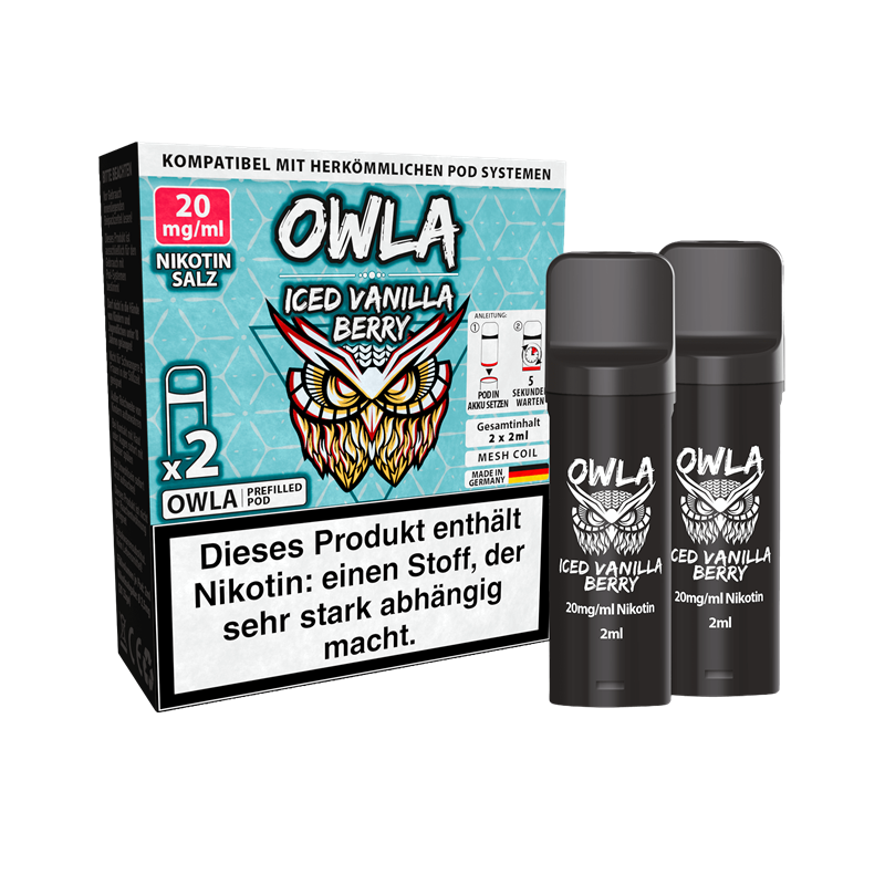 OWL - OWLA - Iced Vanilla Berry Pod - 2er Pack