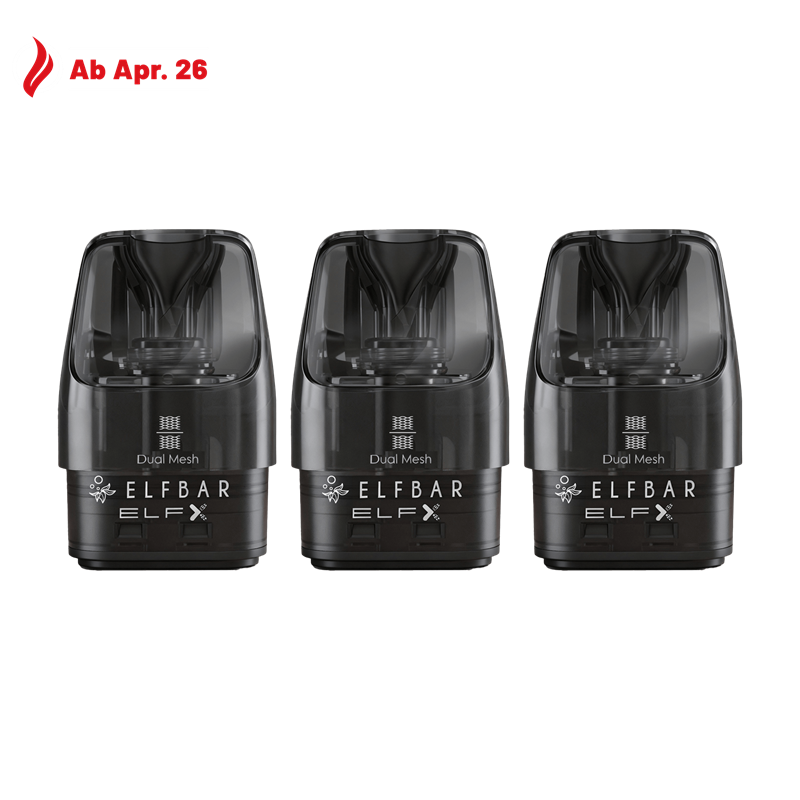 ELF Bar ELFX - Cartridge V2 - 2 ml - 3er Pack