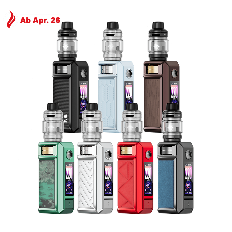 Voopoo Drag 6 + Uforce X 2 Tank - E-Zigarette - 5ml - 220 Watt - 4400 mAh