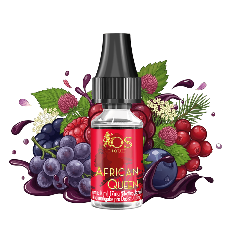 OS O's Tobacco - African Queen - 10 ml NikotinsalzLiquid