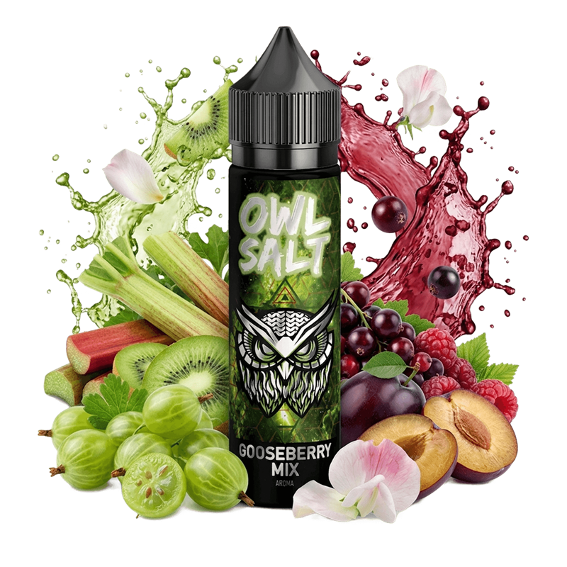 OWL Salt Aroma - Gooseberry Mix - 10 ml Longfill