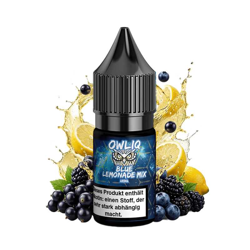 OWLIQ - Blue Lemonade Mix - 10 ml Nikotinsalz Liquid