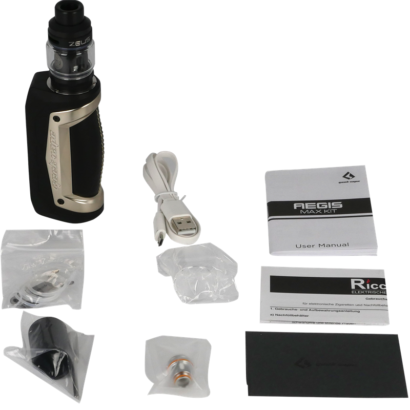 GeekVape AEGIS Max + Z Sub Ohm Tank Kit - 100 W - 5,0 ml 