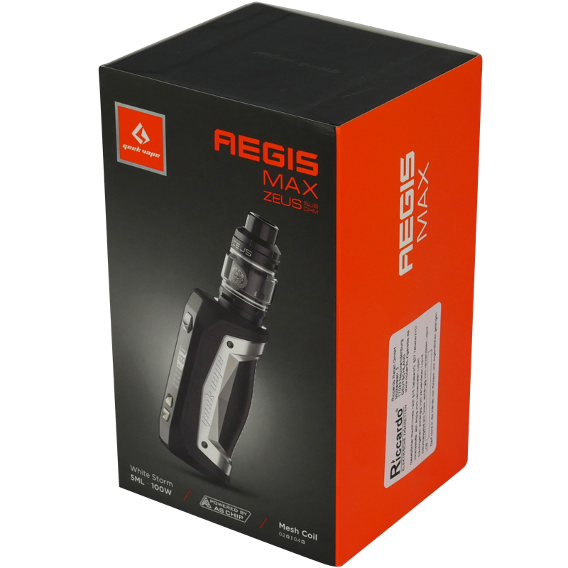 GeekVape AEGIS Max + Z Sub Ohm Tank Kit - 100 W - 5,0 ml 