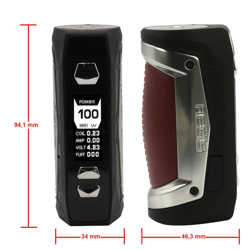 GeekVape AEGIS Max Box Mod - Akkutr�ger - 100 Watt 