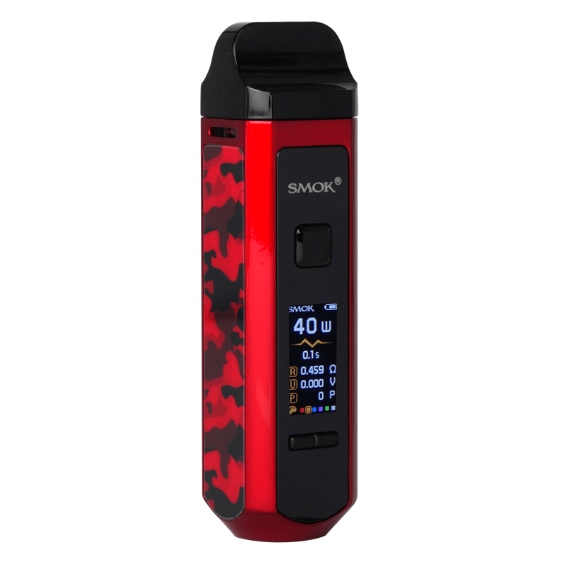 BB-Ware SMOK RPM 40 Kit - Pod System - 1500 mAh -4,5 ml  Col_Smok red camouflage