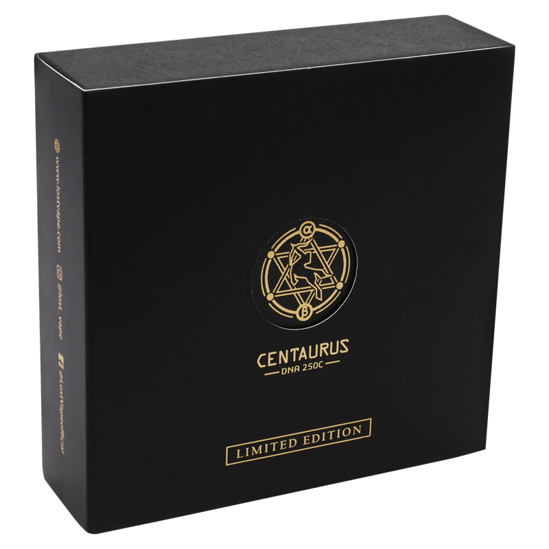 BA-Ware Lost Vape - Centaurus DNA 250C - Box Mod 200 Watt -  black/ostrich-tactile 
