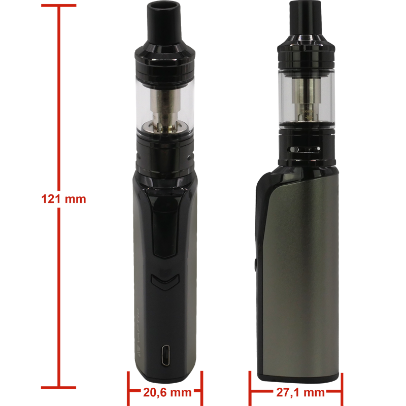 Vaptio Cosmo Kit - E-Zigarette - 1500 mAh - 2,0 ml Set  