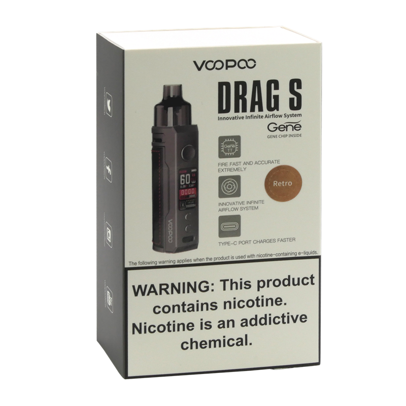 Voopoo Drag S Mod Pod - 2500 mAh - 4,5 ml 