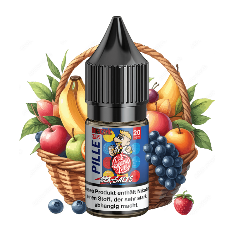 187 Strassenbande - Pille Bonez MC - 10 ml Nikotinsalz Liquid