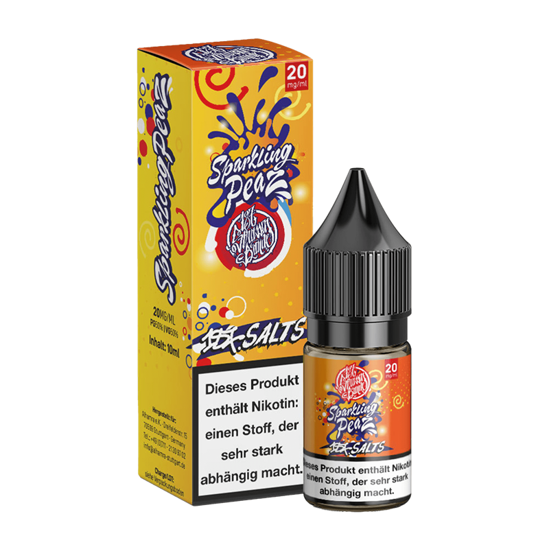 187 Strassenbande - Sparkling Peaz - 10 ml Nikotinsalz Liquid 