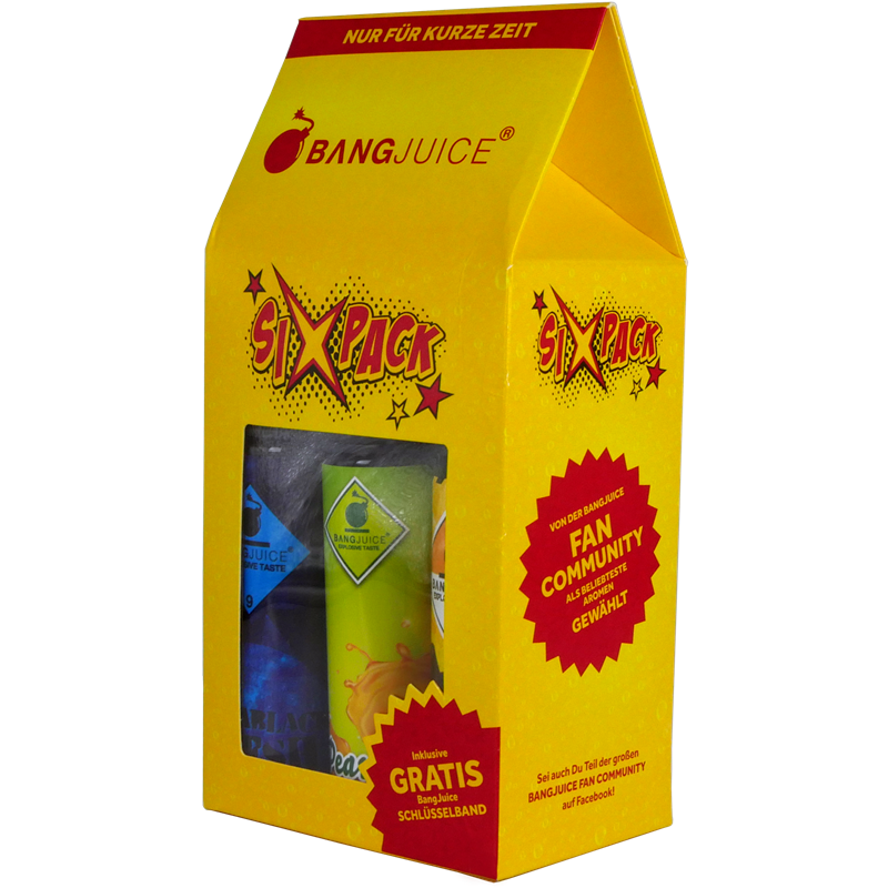 Bang Juice - Das Bang Juice SIXPACK - Longfill Aromen  