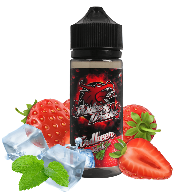 E-Liquid Shake and Drake - Erdbeer Fresh - 80 ml