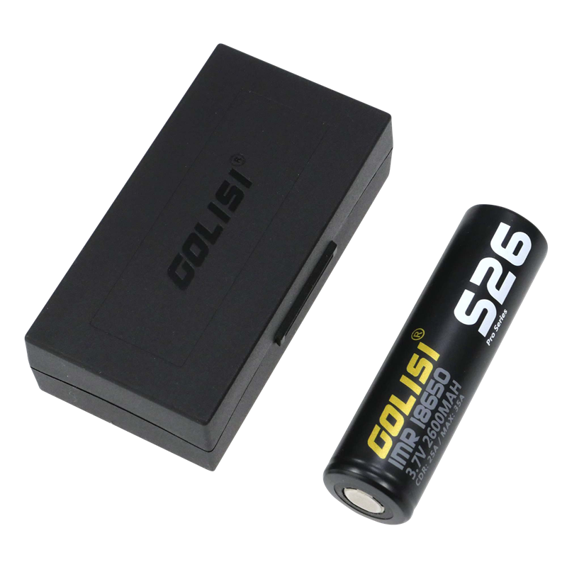 Golisi 18650 Akku S26 - 2600 mAh - 3,7 V - 25 A 