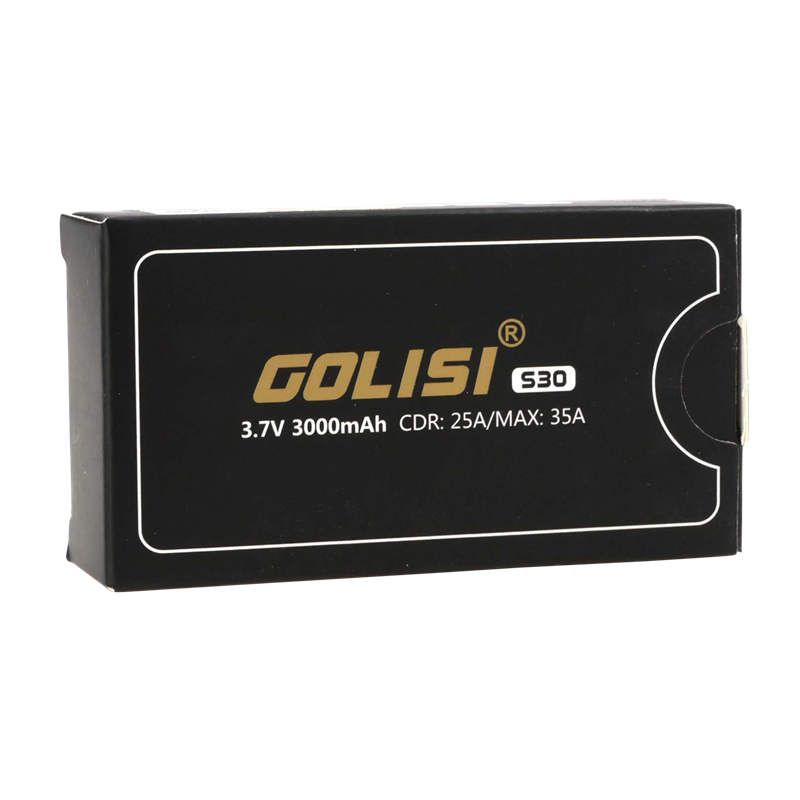 Golisi 18650 Akku S30 - 3000 mAh - 3,7 V - 25 A 