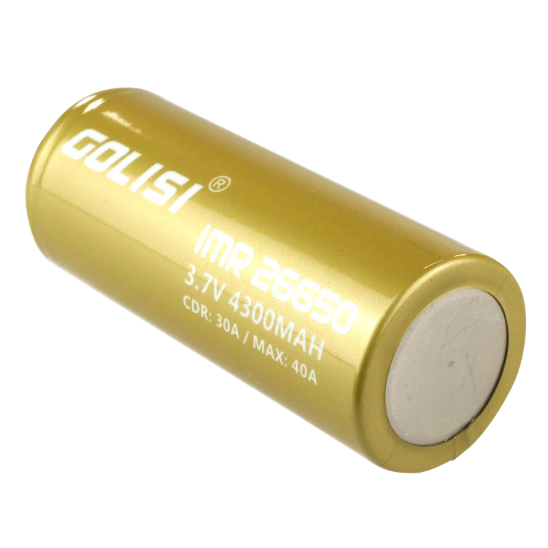 Golisi 26650 Akku S43 - 4300 mAh - 3,7 V - 30 A 