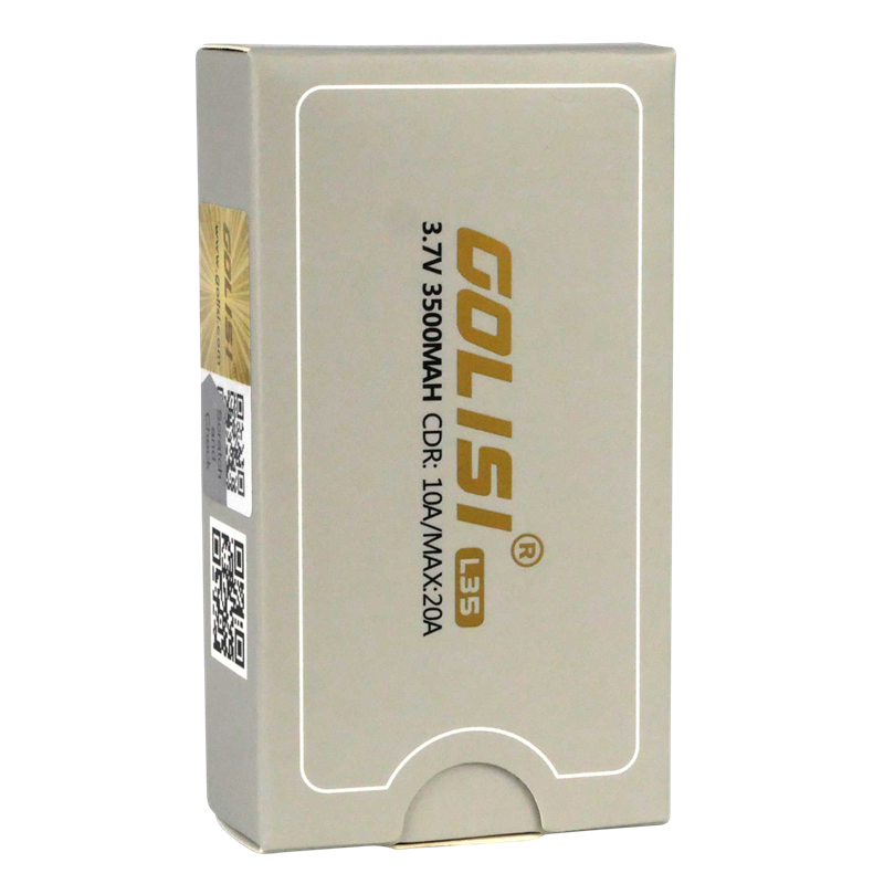 Golisi 18650 Akku L35 - MTL - 3500 mAh - 3,7 V - 10 A  
