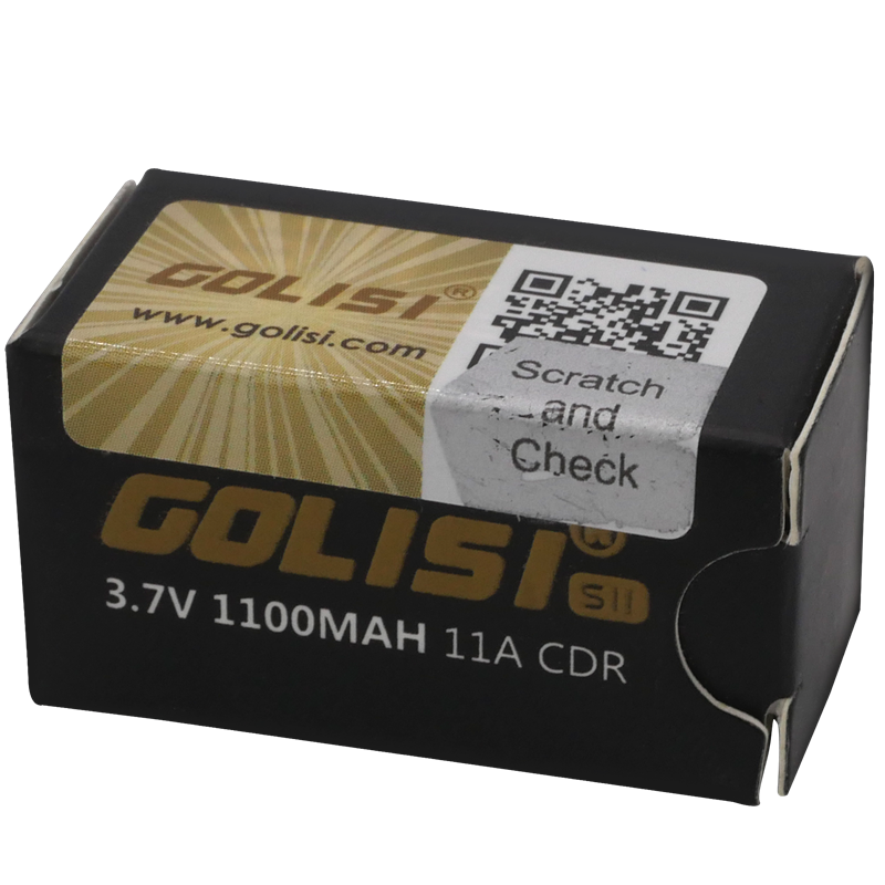 Golisi 18350 Akku S11 - 11 A  1100 mAh - 3,7 V 