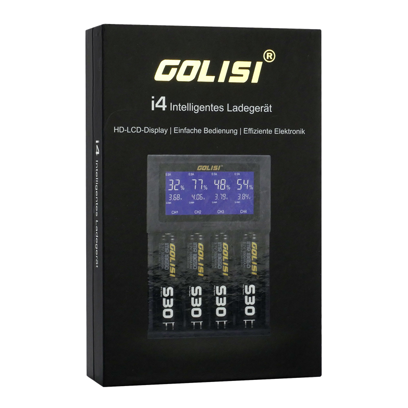 Golisi Ladegert Smart i4 fr Akkuzellen 