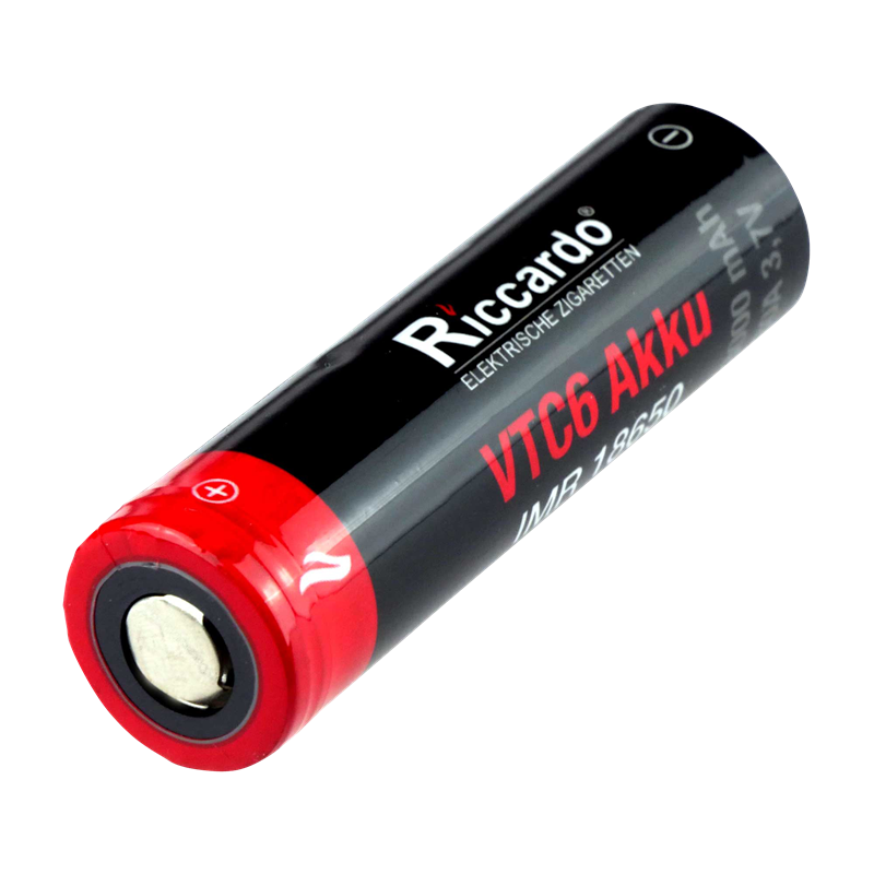 Riccardo 18650 VTC6 Akku 3,7 V - 3000 mAh (30A) 