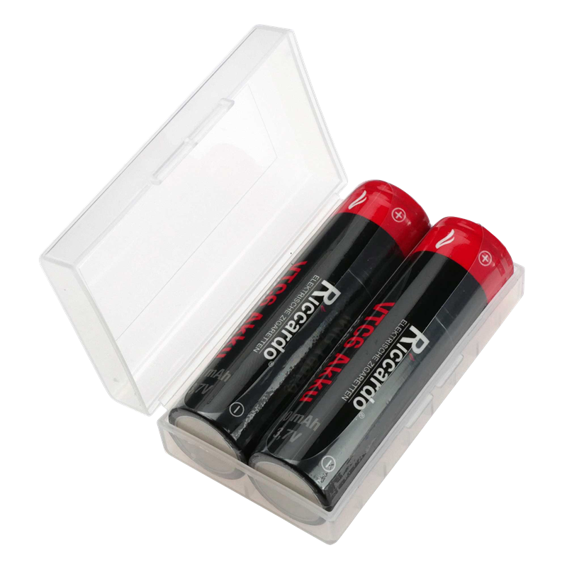 2er Set Riccardo 18650 VTC6 3000mAh (30A) + Akkubox  