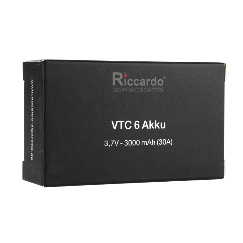 2er Set Riccardo 18650 VTC6 3000mAh (30A) + Akkubox  