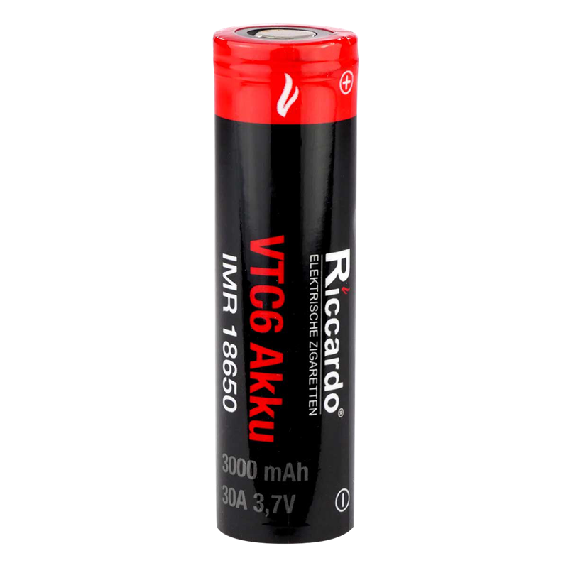 Riccardo 18650 VTC6 Akku 3,7 V - 3000 mAh (30A)