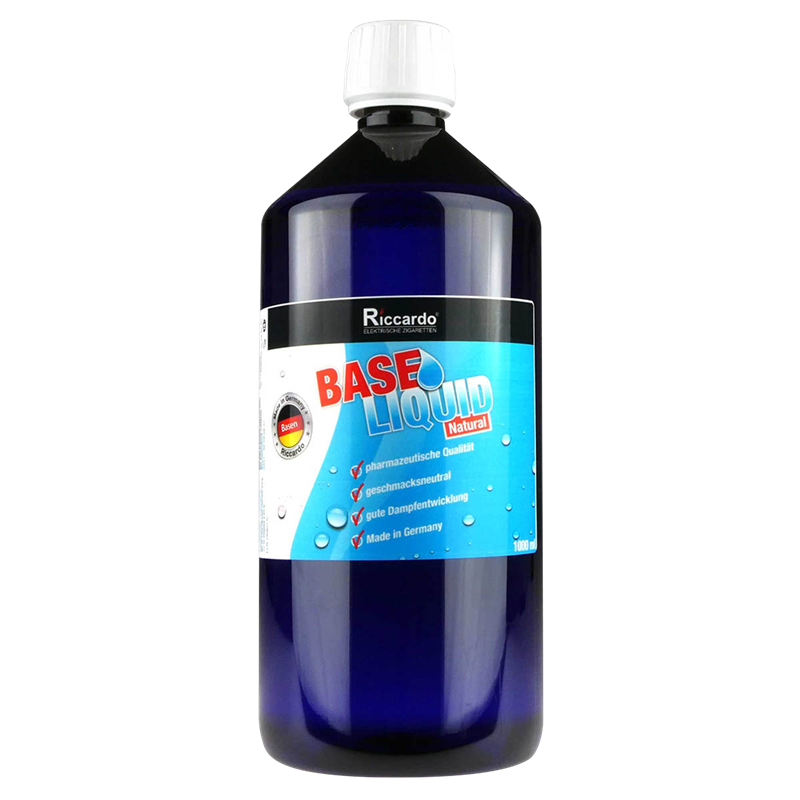 Riccardo® Basisliquid Natural - 0 mg/ml - 1000 ml