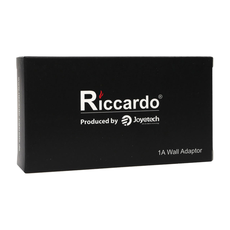 Riccardo 1A Netzstecker / EU-Adapter schwarz 