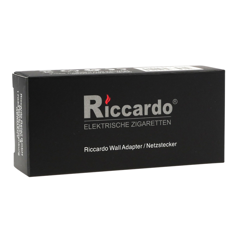 Riccardo 500 mA 5V - Netzstecker / EU-Adapter schwarz  
