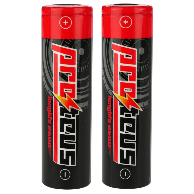 Riccardo Proteus longlife 18650 Akku - 2600 mAh - 2er Pack 
