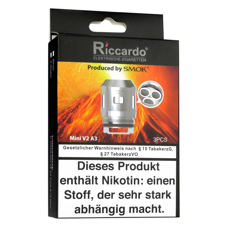 SMOK TFV Mini V2 A3 Coil - 0,15 Ohm - 3er Pack 